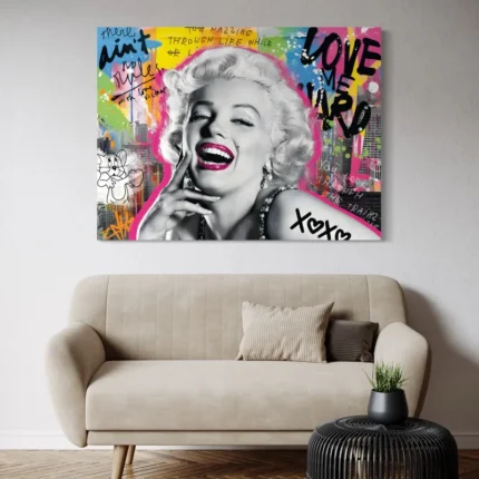Tableau Marilyn Monroe - Icône du Sourire