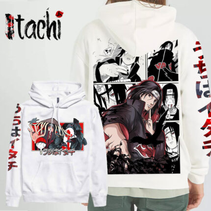 Capuche Itachi Blanc